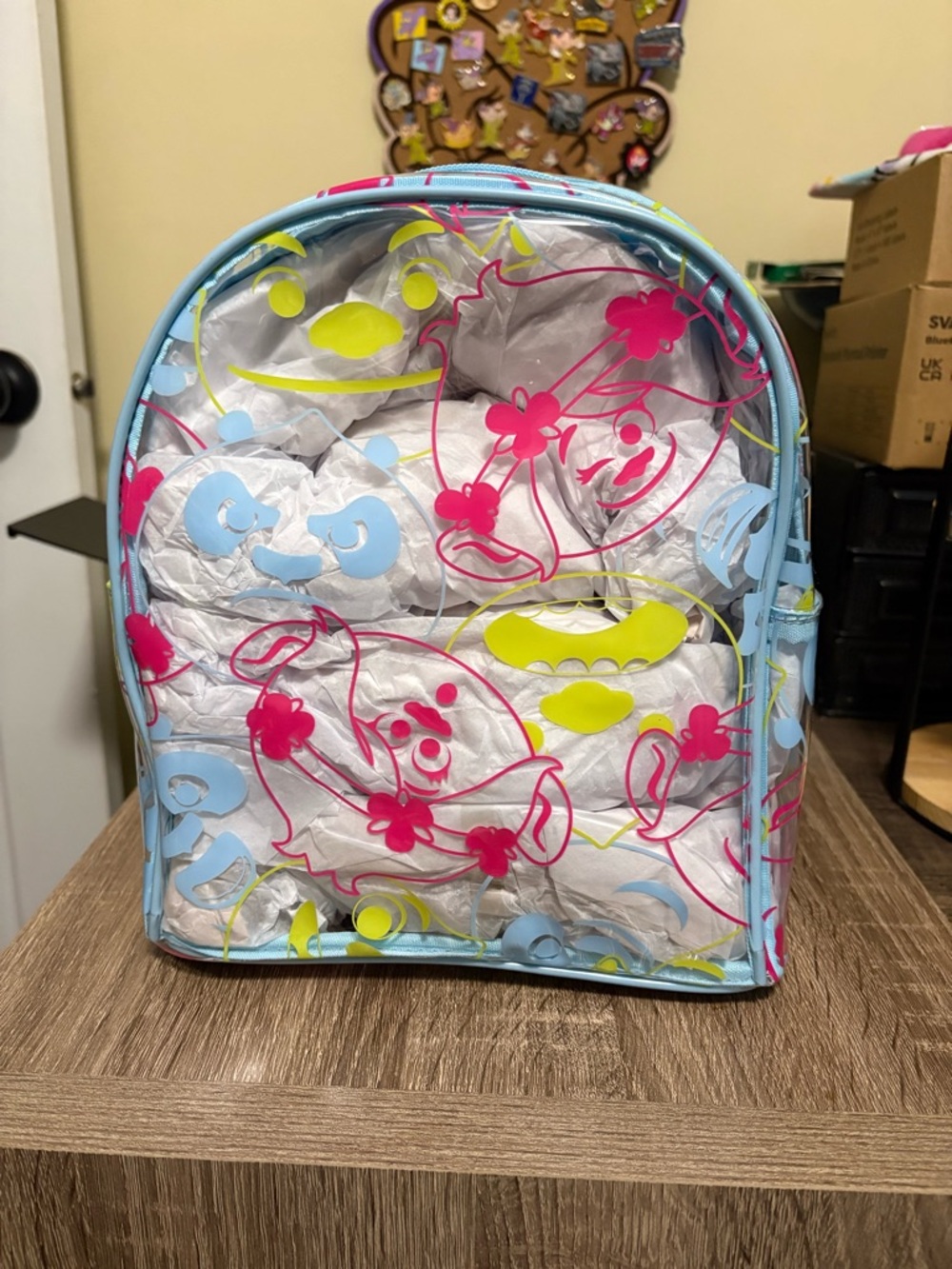 Dreamworks Clear Trolls Movie Mini Backpack Universal Studios